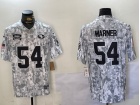 San Francisco 49ers #54 Fred Warner Arctic Camo 2024 Salute to Service Limited Jersey