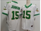 Oregon Ducks #15 Tez Johnson White Vapor F.U.S.E Limited Jersey