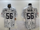 New York Giants #56 Lawrence Taylor Arctic Camo Salute to Service F.U.S.E limited Jersey