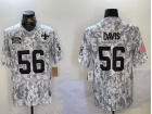 New Orleans Saints #56 Demario Davis Arctic Camo 2024 Salute to Service Limited Jersey