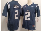 Ole Miss Rebels #2 Jaxson Dart Navy Blue F.U.S.E Limited Jersey