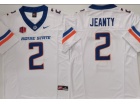 Boise State #2 Ashton Jeanty White F.U.S.E Limited Jersey 