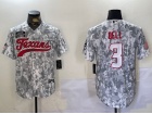 Houston Texans #3 Tank Dell Arctic Camo Salute to Service Baseball Jersey