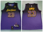 Los Angeles Lakers #23 Lebron James Purple 2024-25 City Edition Jersey