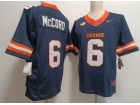 Syracuse Orange #6 Kyle McCord Navy Blue F.U.S.E Limited Jersey