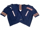 Chicago Bears #1 Jaylon Johnson Blue Limited Jersey