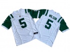 New York Jets #5 Garrett Wilson White Classic Alternate Vapor F.U.S.E. Limited Jersey