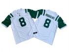 New York Jets #8 Aaron Rodgers White Classic Alternate Vapor F.U.S.E. Limited Jersey