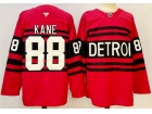 Fanatics Detroit Red Wings #88 Patrick Kane Red 2023 Reverse Jersey