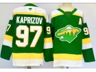 Fanatics Minnesota Wild #97 Kirill Kaprizov Green 2023 Reverse Jersey