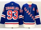 Fanatics New York Rangers #93 Mika Zibanejad Blue Jersey