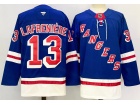 Fanatics New York Rangers #13 Alexis Lafreniere Blue Jersey