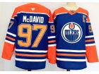 Fanatics Edmonton Oilers #97 Connor McDavid Blue Jersey