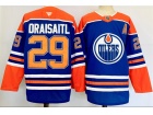 Fanatics Edmonton Oilers #29 Leon Draisaitl Blue Jersey