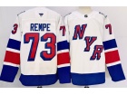 Fanatics New York Rangers #73 Matt Rempe White Stadium Series Jersey