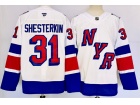 Fanatics New York Rangers #31 Igor Shesterkin White Stadium Series Jersey