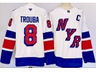 Fanatics New York Rangers #8 Jacob Trouba White Stadium Series Jersey