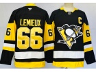 Fanatics Pittsburgh Penguins #66 Mario Lemieux Black Jersey