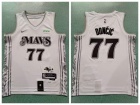 Dallas Mavericks #77 Luka Doncic White 2024-25 City Jersey