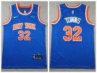 New York Knicks #32 Karl-Anthony Towns Blue Jersey