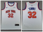 New York Knicks #32 Karl-Anthony Towns White Jersey