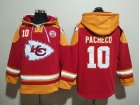 Kansas City Chiefs #10 Isiah Pacheco Red Hoodie