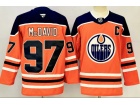 Fanatics Edmonton Oilers #97 Connor McDavid Orange Jersey