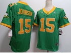 Oregon Ducks #15 Tez Johnson Green Vapor F.U.S.E Limited Jersey