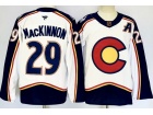 Fanatics Colorado Avalanche #29 Nathan MacKinnon White 2023 Reverse Jersey