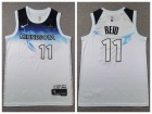 Minnesota Timberwolves #11 Naz Reid White 2024-25 City Jersey