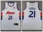 Philadelphia 76ers #21 Joel Embiid White 2024-25 City Jersey