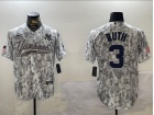 New York Yankees #3 Babe Ruth Arctic Camo Salute to Services Jersey