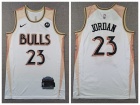 Chicago Bulls #23 Michael Jordan White 2024-25 City Jersey