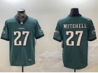 Philadelphia Eagles #27 Quinyon Mitchell Green Vapor Limited Jersey