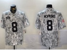 Kansas City Chiefs #8 DeAndre Hopkins Arctic Camo 2024 Salute to Service Limited Jersey