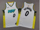 Youth Indiana Pacers #0 Tyrese Haliburton White 2024-25 City Jersey