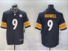 Pittsburgh Steelers #9 Chris Boswell Black Limited Jersey