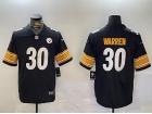 Pittsburgh Steelers #30 Jaylen Warren Black Limited Jersey