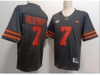 Miami Hurricanes #7 Xavier Restrepo Black F.U.S.E Limited Jersey