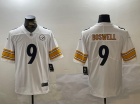 Pittsburgh Steelers #9 Chris Boswell White Limited Jersey