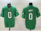 Philadelphia Eagles #0 D'Andre Swift Kelly Green F.U.S.E Limited Jersey