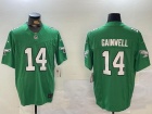 Philadelphia Eagles #14 Kenneth Gainwell Kelly Green F.U.S.E Limited Jersey