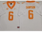 Tennessee Volunteers #6 Dylan Sampson White Limited Jersey