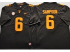 Tennessee Volunteers #6 Dylan Sampson Black Limited Jersey