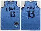 Los Angeles Clippers #13 Paul George Blue 2024-25 City Jersey