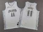 Youth Dallas Mavericks #11 Kyrie Irving White 2024-25 City Jersey