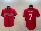 Tampa Bay Buccaneers #7 Bucky Irving Red Baseball Jersey