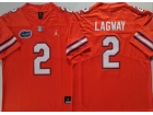 Florida Gators #2 DJ Lagway Orange Vapor Limited Jersey