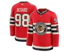 Fanatics Chicago Blackhawks #98 Connor Bedard Red 2025 Winter Classic Jersey