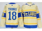 Fanatics St.Louis Blues #18 Robert Thomas Cream 2025 Winter Classic Jersey